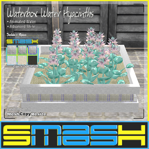 SMASH - Waterbox Water Hyacinths (BOXED)