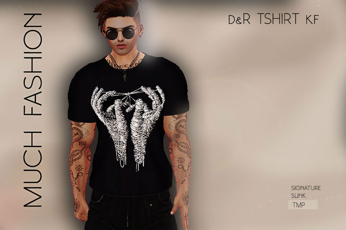 MUCH FASHION -D&B TSHIRT KR