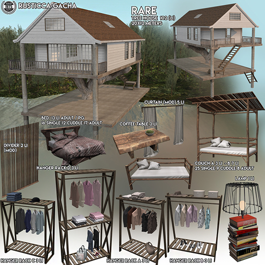 [Since1975] Rusticca Gacha - Couch B