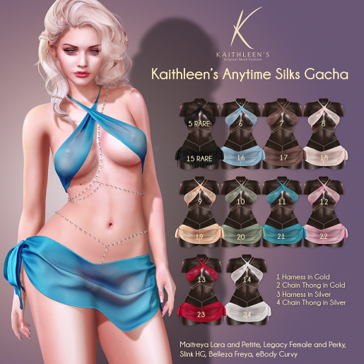 5 Kaithleen's Anytime Silks Top - Black Maitreya Lara RARE