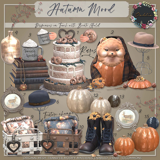 Dahlia - Autumn Mood Full set incl rares