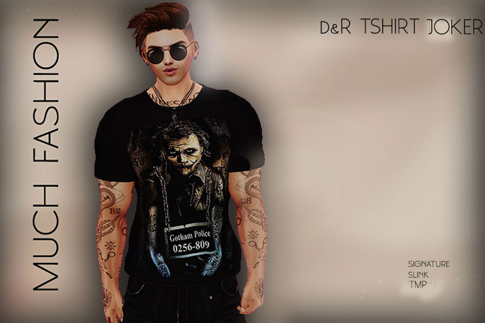MUCH FASHION -D&B TSHIRT JOKER