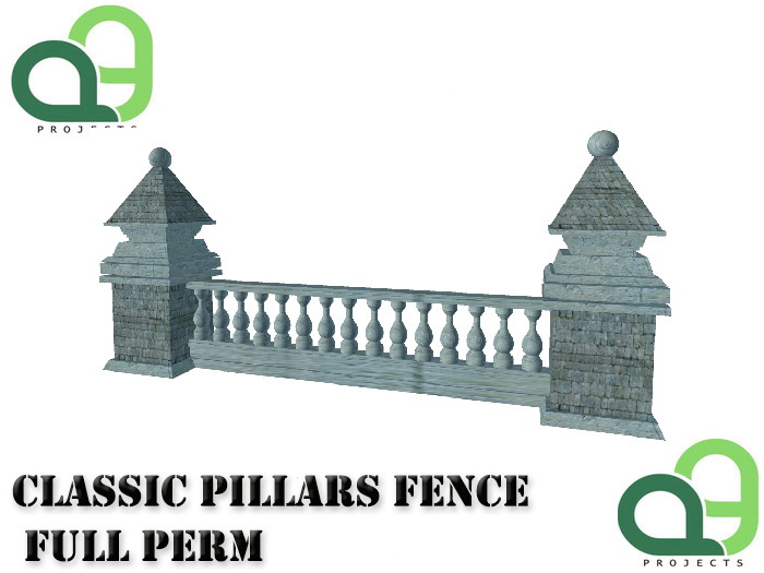 Classic Pillars Fence Full Perm (Boxed)