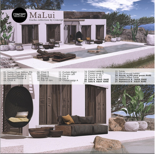 Concept} *18. Malui.  Couch A. PG