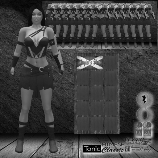 Demo Shy Warrior Archer Outfit MP Box