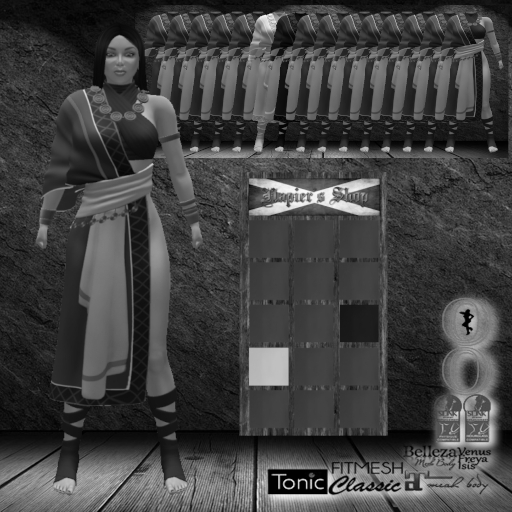 Demo Shy Tribal Toga Outfit MP Box