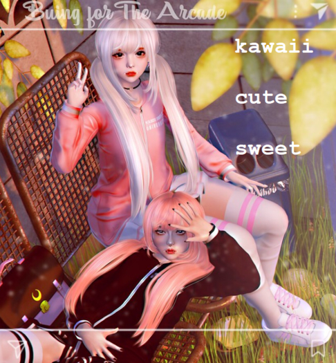 {Buing} Fanatic gacha. Shoes Pink. [MT]