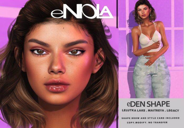 eNIOLA - eDEN Shape - Lelutka Lake