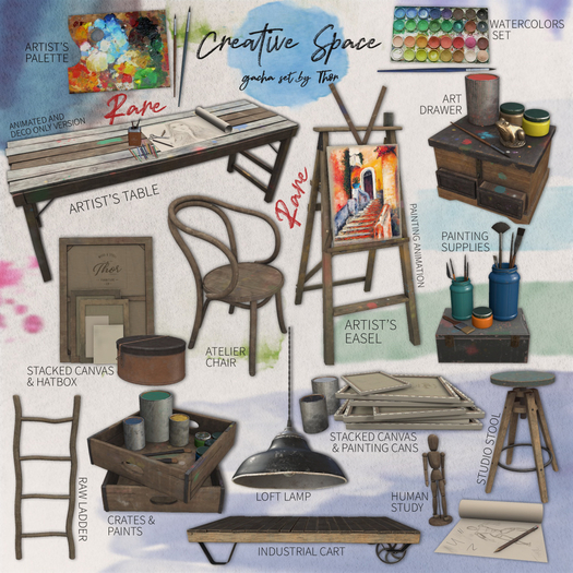 ..::THOR::.. Artist's Easel RARE