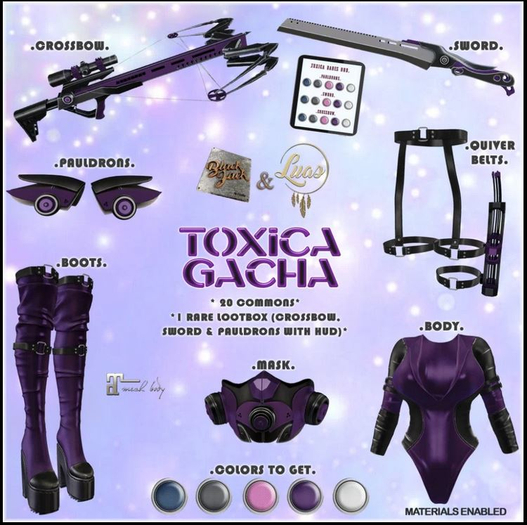 Luas x BJK Toxica Bodysuit Grey