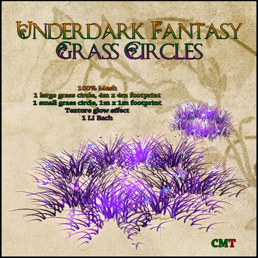 GW Underdark Grass Circle - Purple