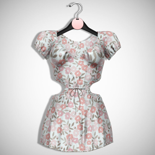 ChicModa // Carrie Dress // BLUSH FLORAL