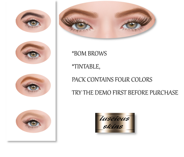 NATURAL BOM EYEBROWS