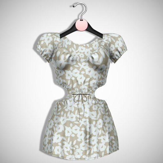 ChicModa // Carrie Dress // BLUSH TAN