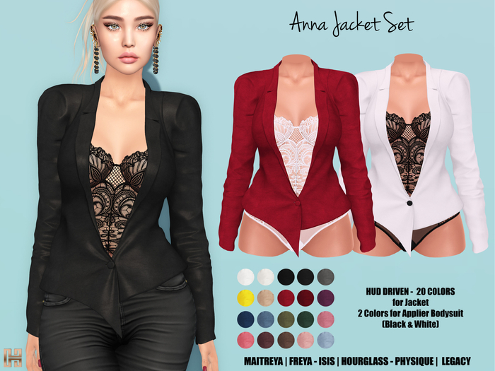 [hh] Anna Jacket Set