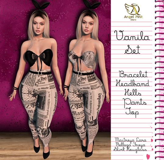 {AP}Vanila Set Lara,Freya,Houglass