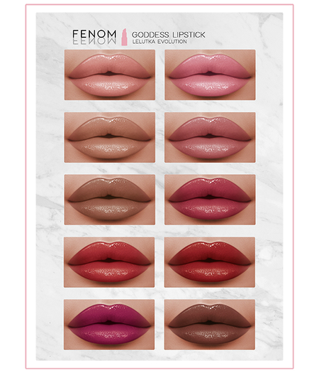 Fenom. Goddess Lipgloss [Unpack]