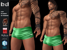 [bd] MAN 083 8 TRUNKS GREEN