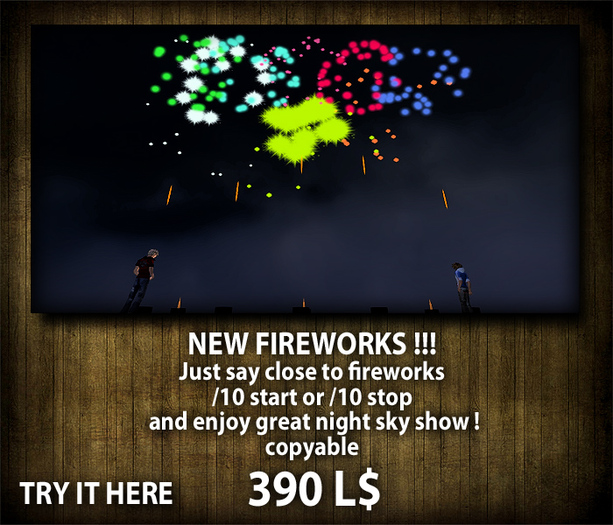 Fireworks complete set show 