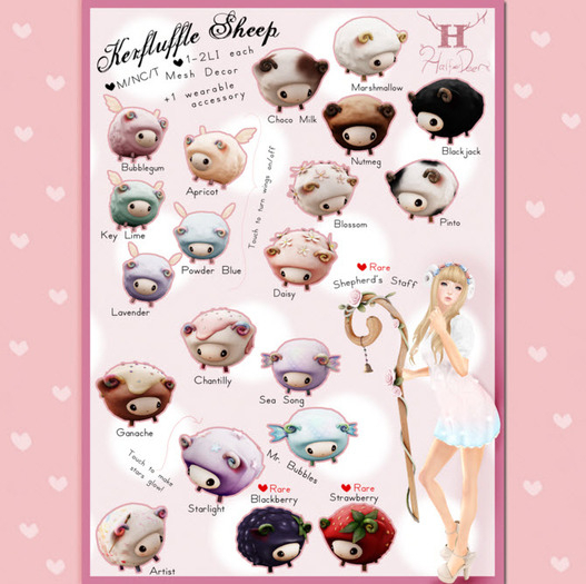 +Half-Deer+ Kerfluffle Sheep - Blackberry RARE