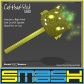 SMASH - Cat-Head-Stick (Lime)