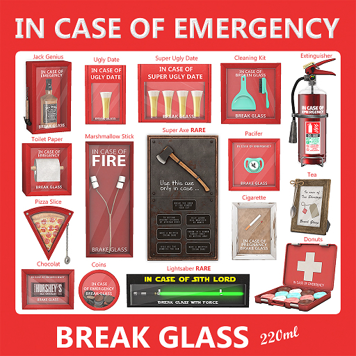 220ML - In case of Emergency - Cleaning Kit - COMMON