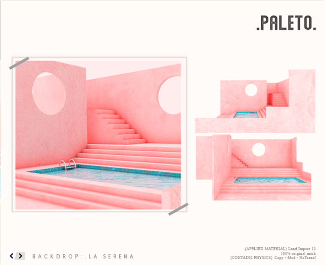 .PALETO. Backdrop:. La Serena