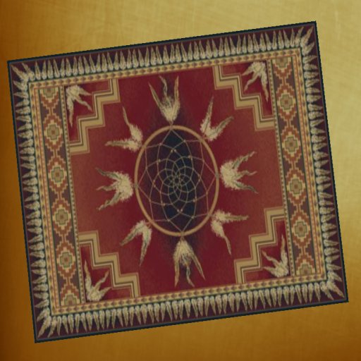 DD's Rug (Dreamcatcher Red)