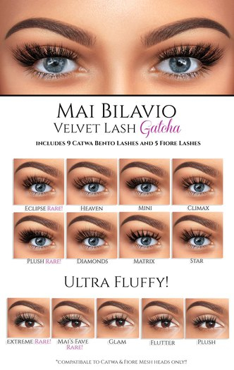 .:Mai Bilavio:. Matrix Mink Lash (CATWA BENTO)