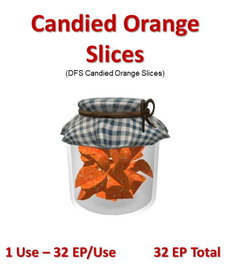 DFS Candied Orange Slices (Texture)
