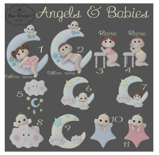 Bee Designs Angels & Babies Gacha 10