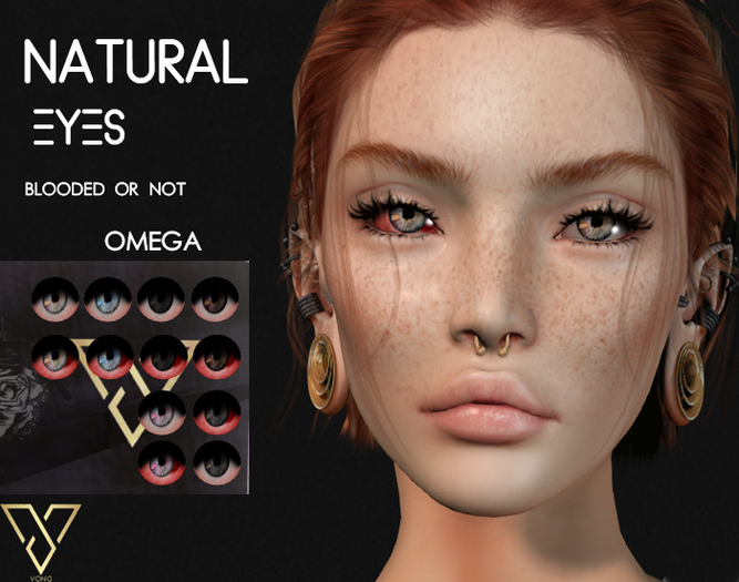 ::VOND:: NATURAL/BLOODY EYES UNISEX
