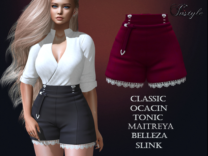 InStyl -Shorts v3 ( Maitreya Slink Belleza Tonic Ocacin Classi)