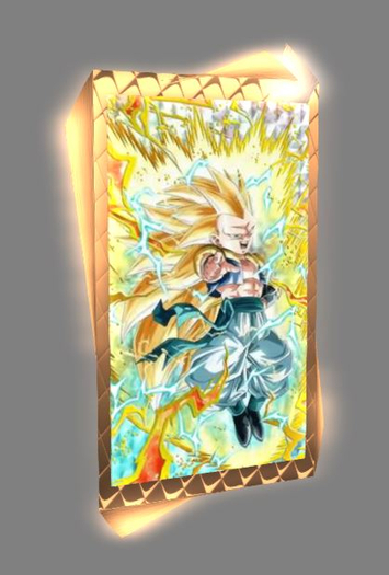 :: ArtsBeats :: Dokkan Frame - Gotenks (SSJ3) - Naught but Rampage