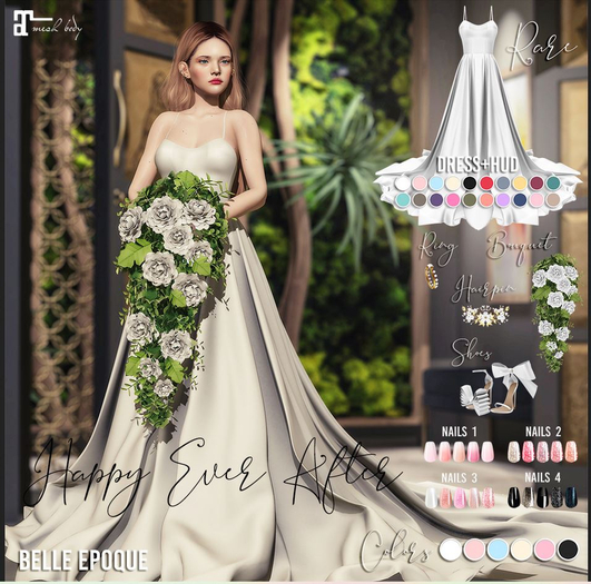 Belle Epoque - Happy Ever After - Hairpin Pink