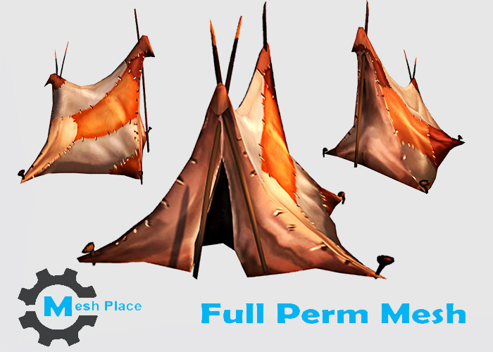 Mesh Place - Patchwork Tent - Full Perm Mesh