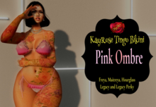 KayRose Tingo Bikini Pink Ombre