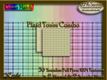 !Kushi! PlaidTonesCOMBO Textures -WearToUnpack