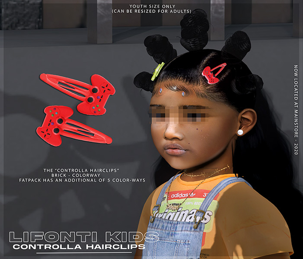 LFK. - Controlla Hairclips - Brick