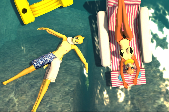 Kemono Buizel mod + Shiny and  Happy paws Foxcat head mod