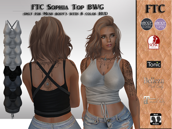 FTC Sophia Top BWG
