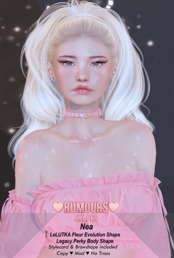 [RUMOURS] NEA LELUTKA FLEUR SHAPE