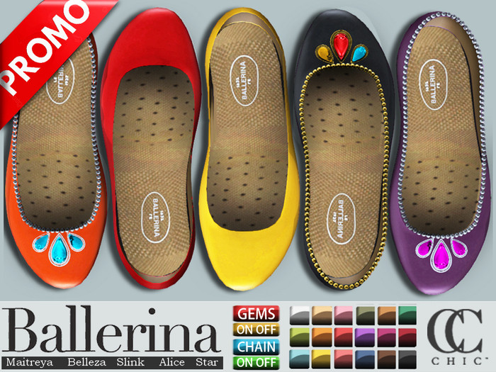 [CHIC] PROMO BALLERINA FLAT CASUAL