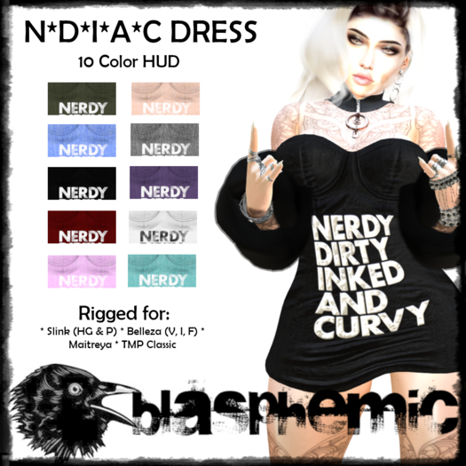 BLASPHEMIC - N*D*I*A*C Dress - DEMO 