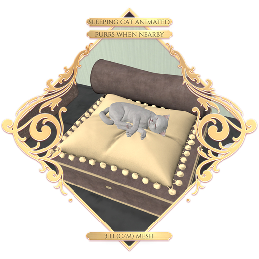 Studio Craft * Sleeping Cat (BOX)