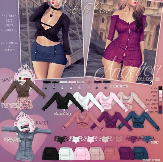 {le fil casse} Angelica Collection - SET - Maitreya (4in1)