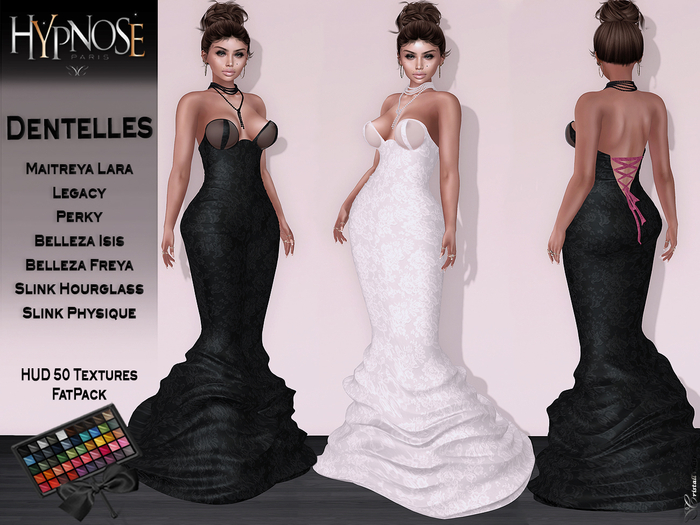 HYPNOSE - DENTELLES GOWN 
