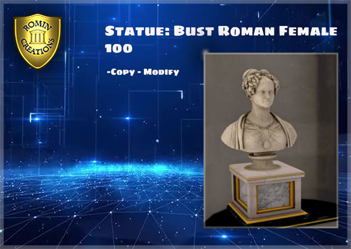 Statue - Bust Roman Woman 100