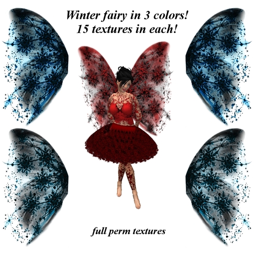 Eternal Creativity ~ Winter fairy pack 1
