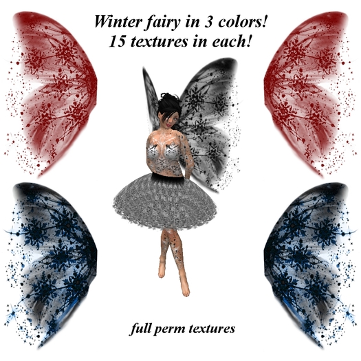 Eternal Creativity ~ Winter fairy pack 2